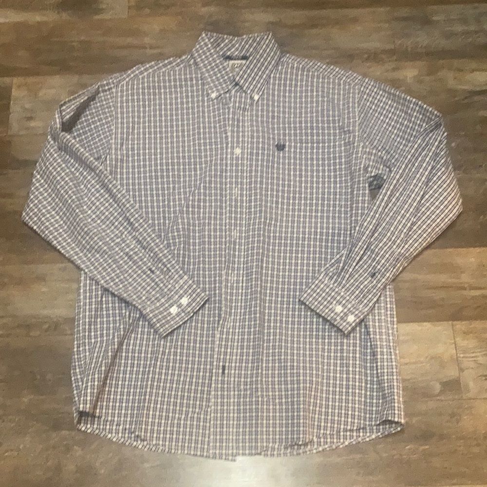 Cinch Plaid Long Sleeve Shirt